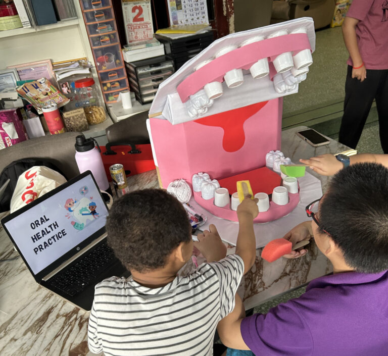 Oral health education activity