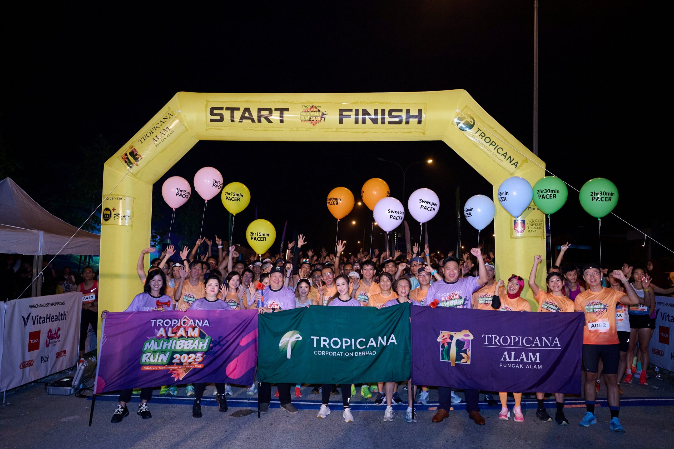 Tropicana Muhibbah run recorded over 3000 participants