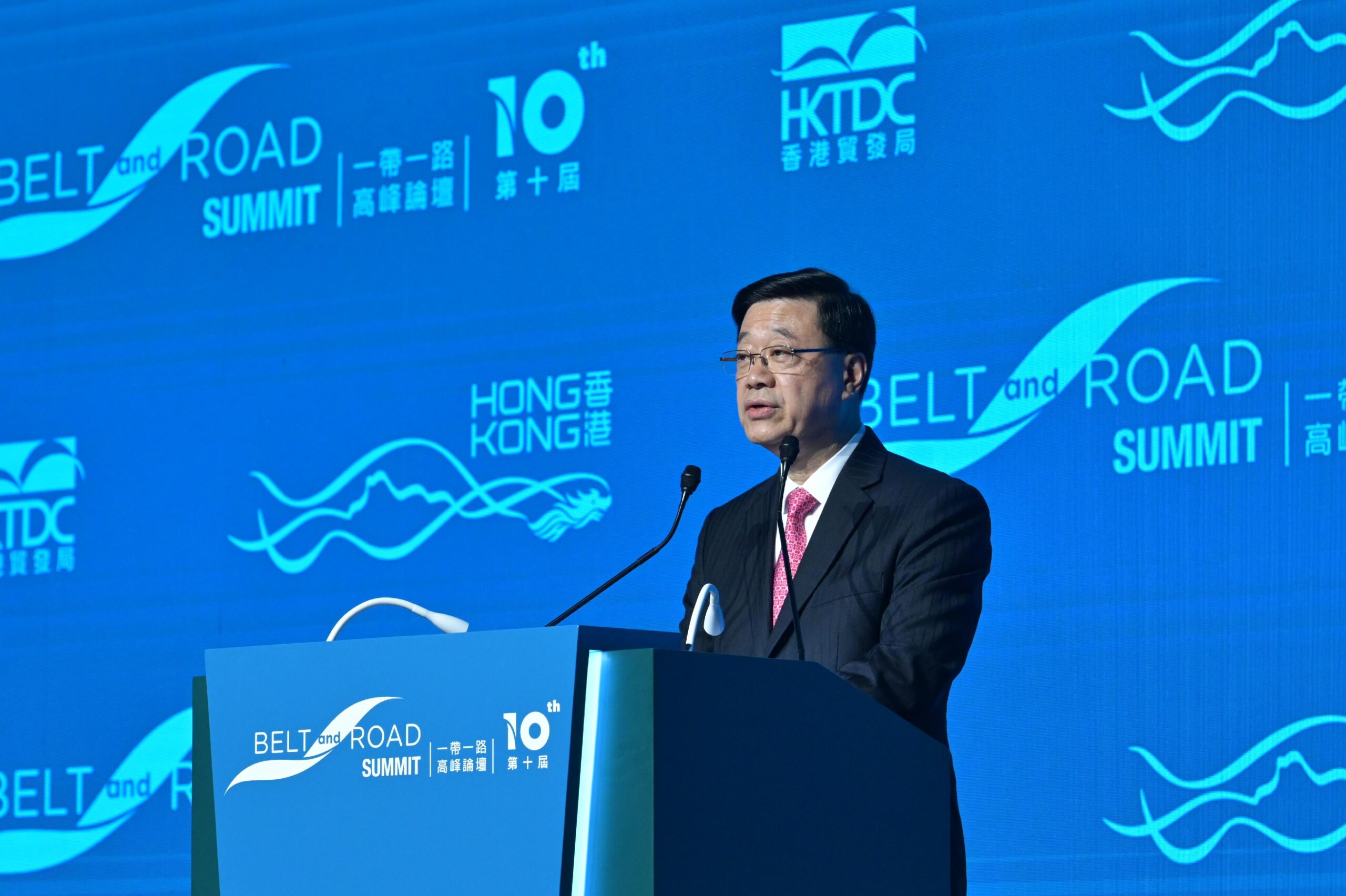 HKSAR’s Chief Executive John Lee says that Hong Kong is the ideal Belt and Road hub