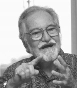 Gambar Almarhum Ungku Aziz oleh Kosmo