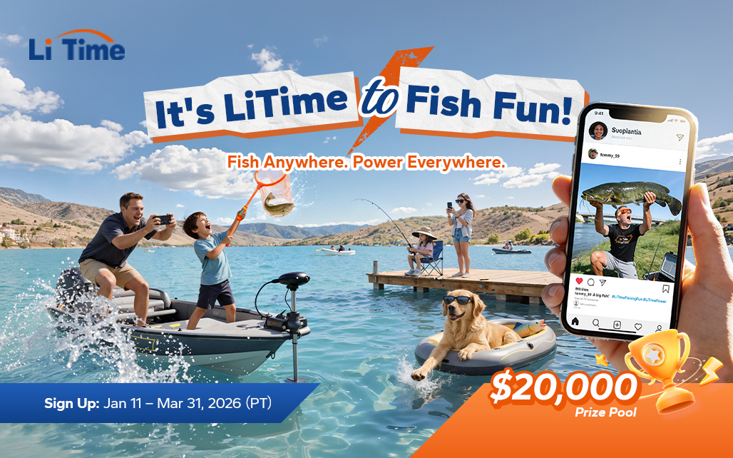 It's LiTime to Fish Fun_ LiTime First Global Fun Fishing Contest