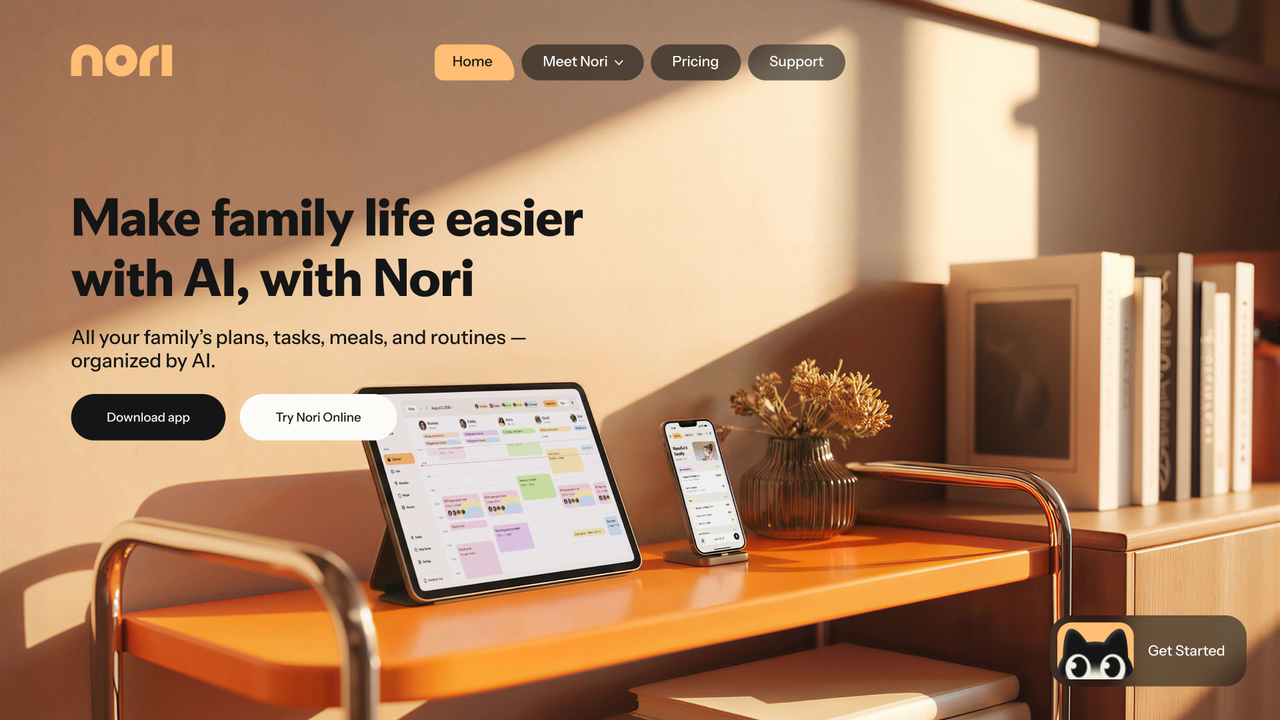 nori-family-ai-platform-interface-showing-family-schedule-and-task-management