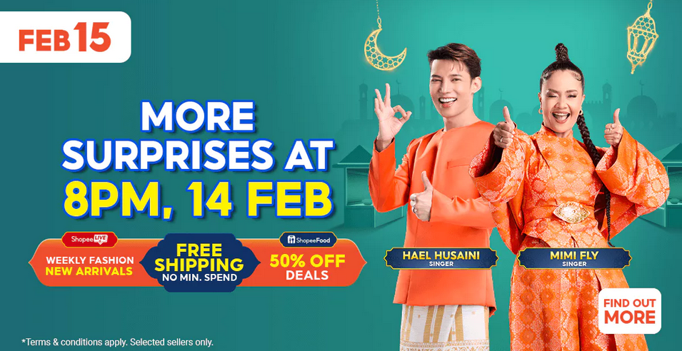 Feb 15 Jualan Persediaan Ramadan Shopee Key Visual