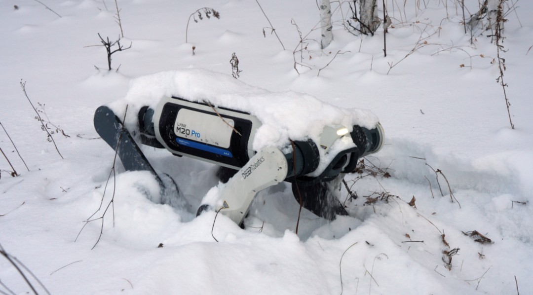 DEEP Robotics Lynx M20 Wheeled-Legged Robot Validates Extreme Environment Adaptability