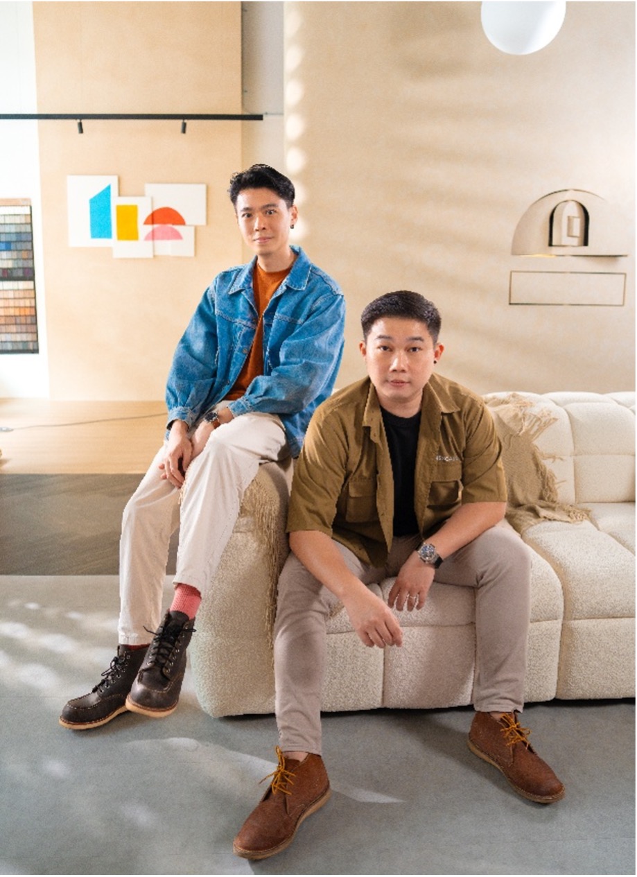 Homescape Co-Founders Kean Woei (left) and YC (Ong Yong Chien) (right), the duo behind an intentional, purpose-driven approach to home transformation.