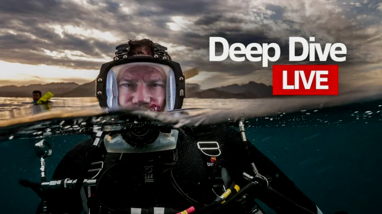 divevolk-sponsors-steve-backshall-s-first-live-underwater-aquarium-broadcast-with-divevolk-sealink