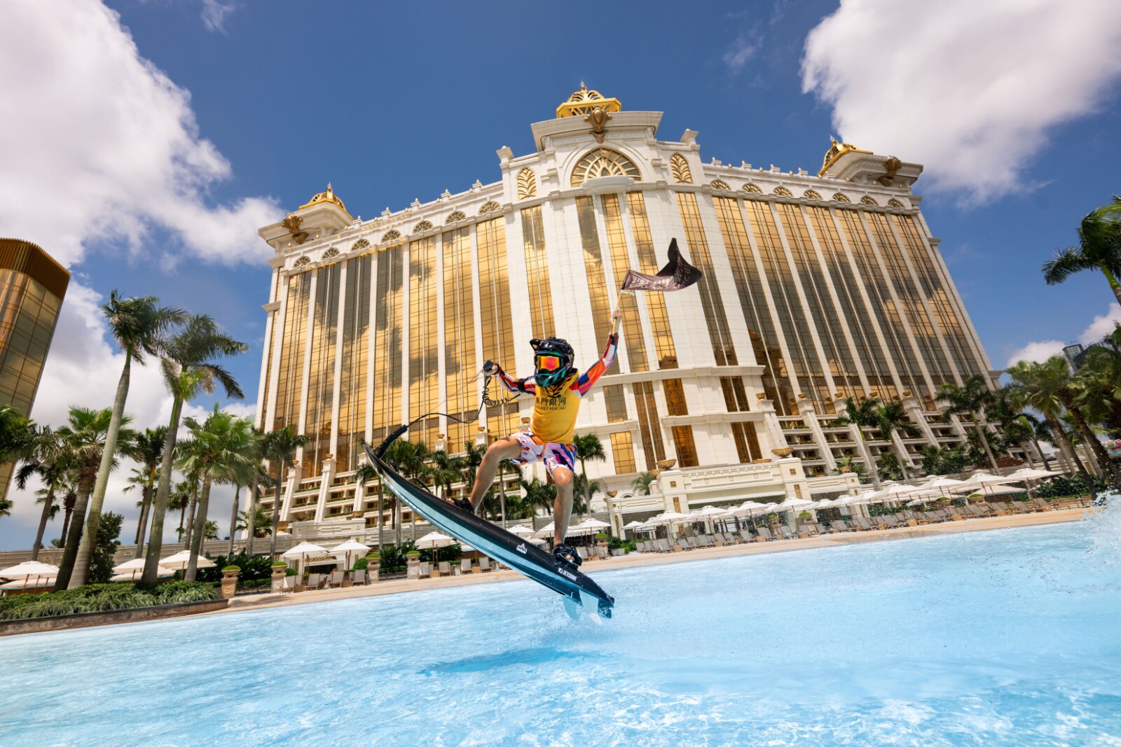 Feel the energy of summer as local power surfers light up the waves at Grand Resort Deck, delivering thrilling performances packed with speed, skill and flair.