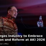 Prime Minister Datuk Seri Anwar Ibrahim speaking at the AKI 2026 awards