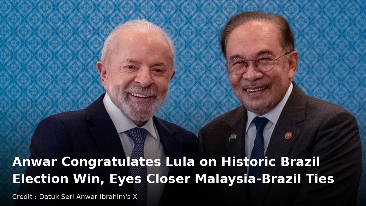 Credit : Datuk Seri Anwar Ibrahim's X