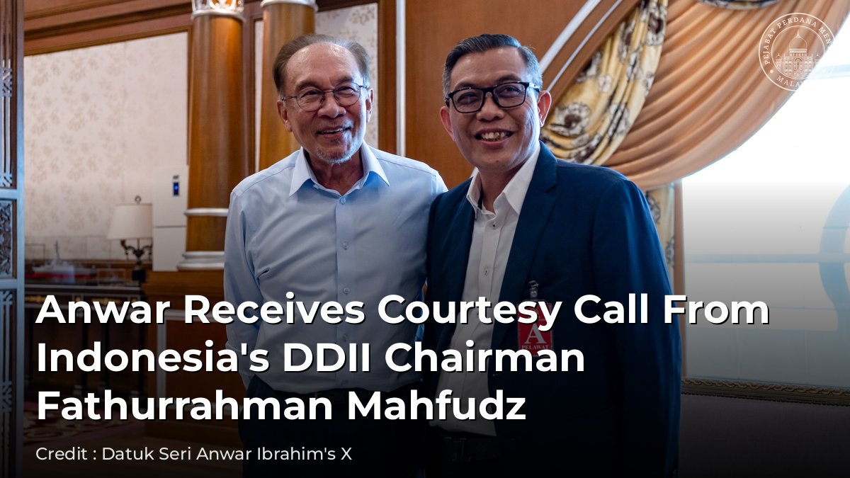 Credit : Datuk Seri Anwar Ibrahim's X