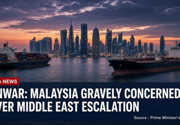 Anwar: Malaysia gravely concerned over Middle East escalation