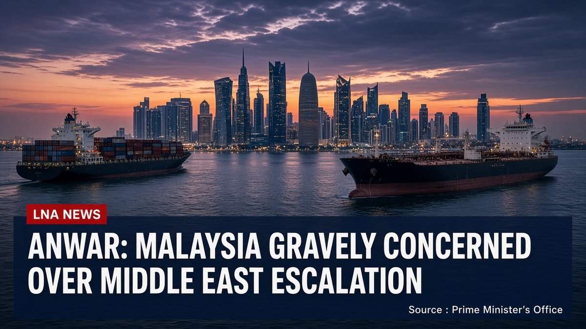Anwar: Malaysia gravely concerned over Middle East escalation