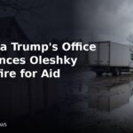 Melania Trump's office announces ceasefire in Oleshky for humanitarian aid