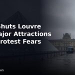 Paris shuts Louvre and other major attractions over fears of violent protests