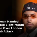 Chris Brown Handed Suspended Eight-Month Sentence Over London Nightclub Attack. Credit : Variety's X