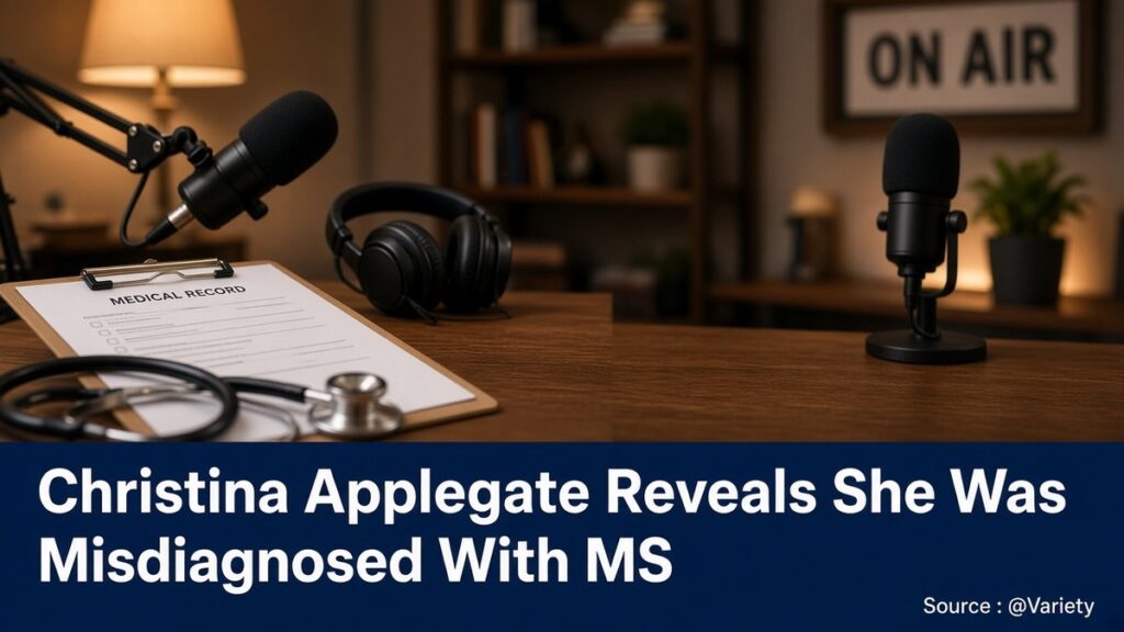 Christina Applegate Reveals She Was Misdiagnosed With MS