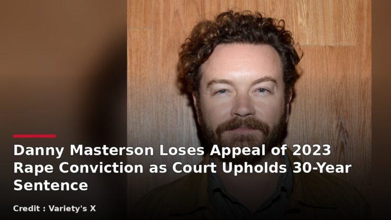 Danny Masterson. Credit : Variety's X