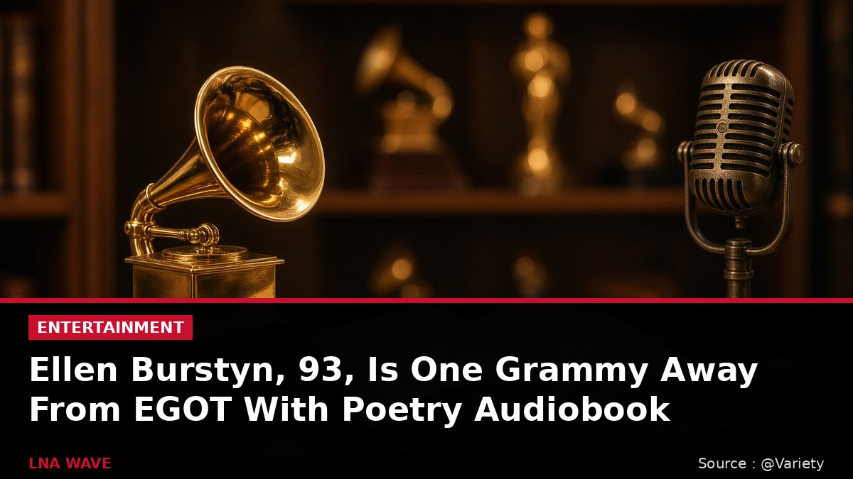 Ellen Burstyn, 93, Is One Grammy Away From EGOT With Poetry Audiobook
