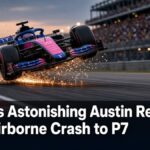 Alonso's Astonishing Austin Recovery: From Airborne Crash to P7