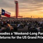 Austin Readies a 'Weekend-Long Party' as F1 Returns for the US Grand Prix