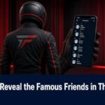 News graphic: F1 drivers reveal the famous friends in their phones. Source : @F1