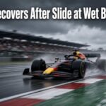 Hadjar Recovers After Slide at Wet Bahrain GP
