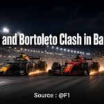 Lindblad and Bortoleto Clash in Bahrain FP2