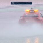F1 medical car recces rain-soaked Sepang as Grand Prix start delayed