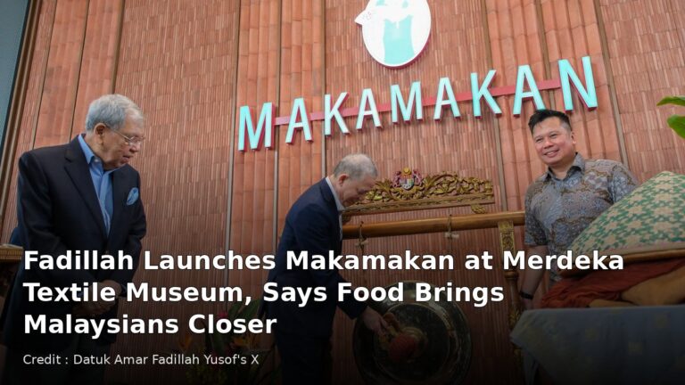 Credit : Datuk Amar Fadillah Yusof's X