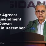 Communications Minister Fahmi Fadzil at the post-Cabinet press conference