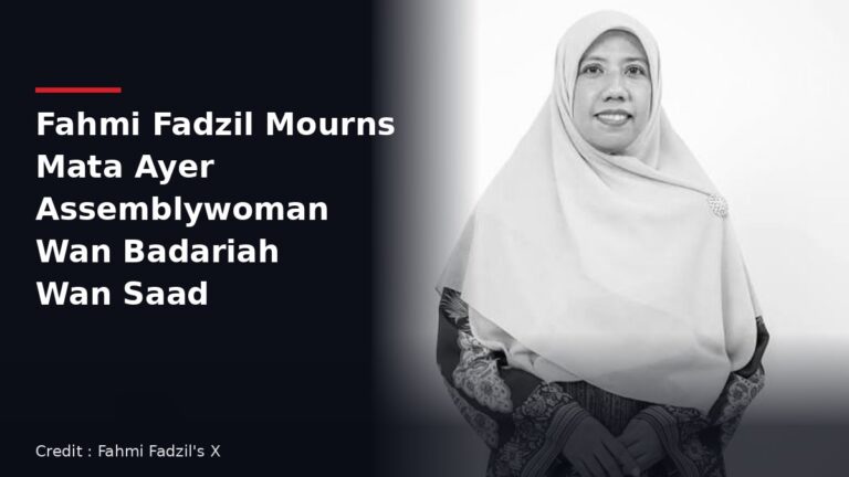 Credit : Fahmi Fadzil's X