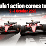 Formula 1 action comes to RTM, 2–4 October 2026; source Fahmi Fadzil