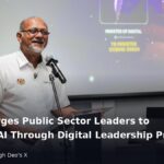 Digital Minister Gobind Singh Deo speaking at the Executive Digital Leadership Programme
