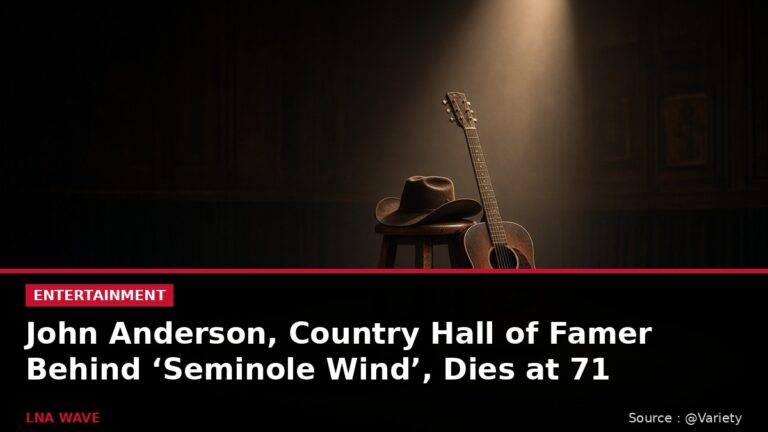 John Anderson, Country Hall of Famer Behind ‘Seminole Wind’, Dies at 71
