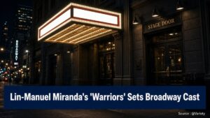 Lin-Manuel Miranda's 'Warriors' Sets Broadway Cast