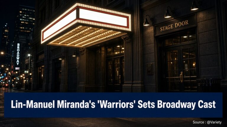 Lin-Manuel Miranda's 'Warriors' Sets Broadway Cast