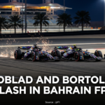 Lindblad and Bortoleto Clash in Bahrain FP2 — Source : @F1