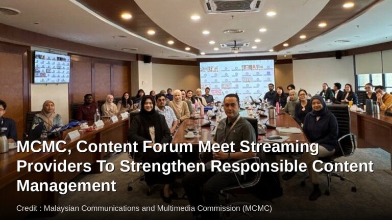 Credit : Malaysian Communications and Multimedia Commission (MCMC)