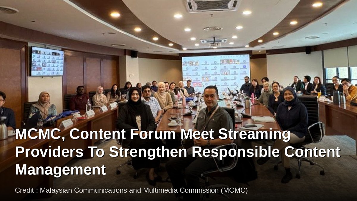 Credit : Malaysian Communications and Multimedia Commission (MCMC)