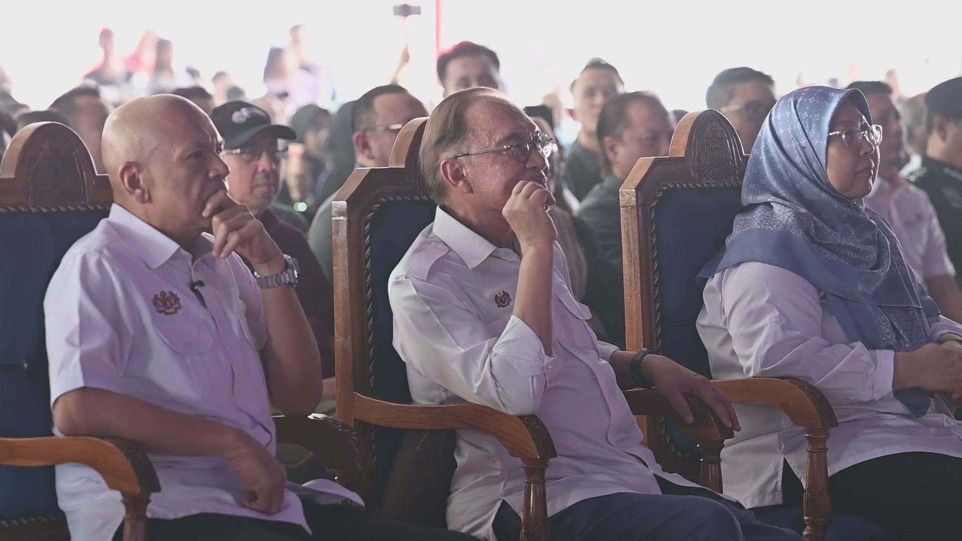Guests seated at the NCLAP30 launch in Melaka