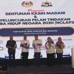 Launch stage of Program Sentuhan Kasih MADANI and the National Cost of Living Action Plan 2030 (NCLAP30) in Melaka