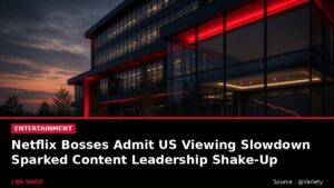 Netflix Bosses Admit US Viewing Slowdown Sparked Content Leadership Shake-Up