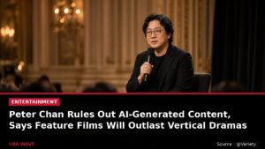 Peter Chan Rules Out AI-Generated Content, Says Feature Films Will Outlast Vertical Dramas