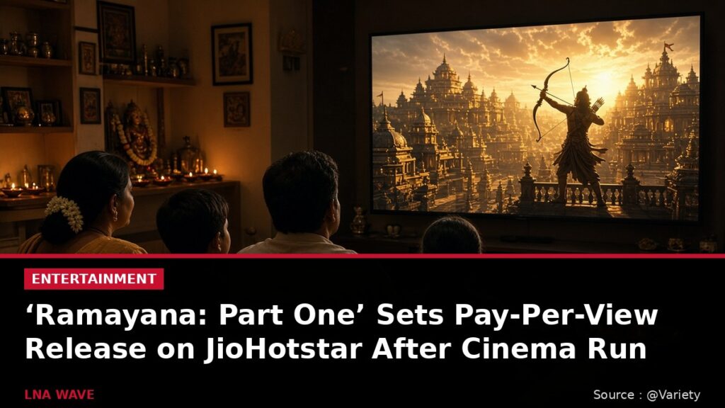 ‘Ramayana: Part One’ Sets Pay-Per-View Release on JioHotstar After Cinema Run