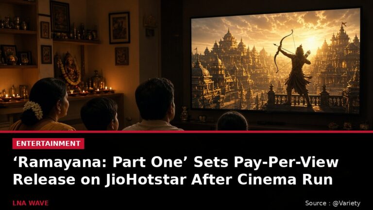 ‘Ramayana: Part One’ Sets Pay-Per-View Release on JioHotstar After Cinema Run