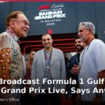 RTM to Broadcast Formula 1 Gulf Air Bahrain Grand Prix Live, Says Anwar
