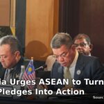 Malaysia Urges ASEAN to Turn Crime Pledges Into Action