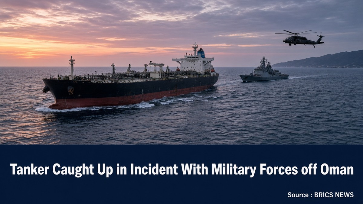 Tanker Caught Up in Incident With Military Forces off Oman