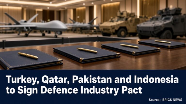 Turkey, Qatar, Pakistan and Indonesia to Sign Defence Industry Pact