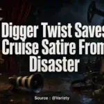 Digger Twist Saves Cruise Satire From Disaster